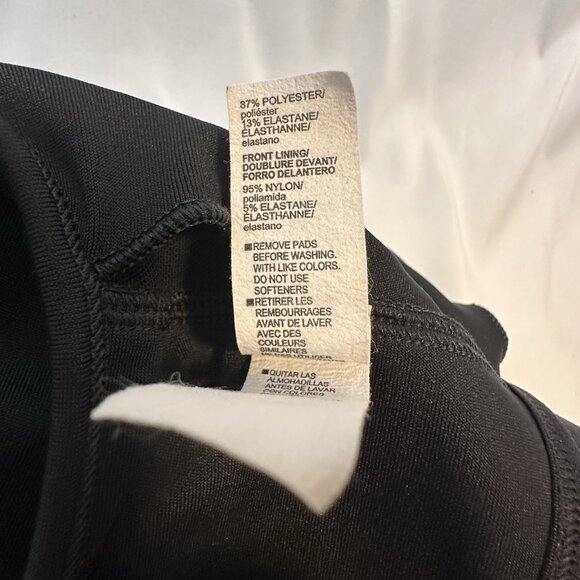 Under Armour Women's Crossback Mid Impact Sports Bra Sz 2XL Black - Picture 7 of 7